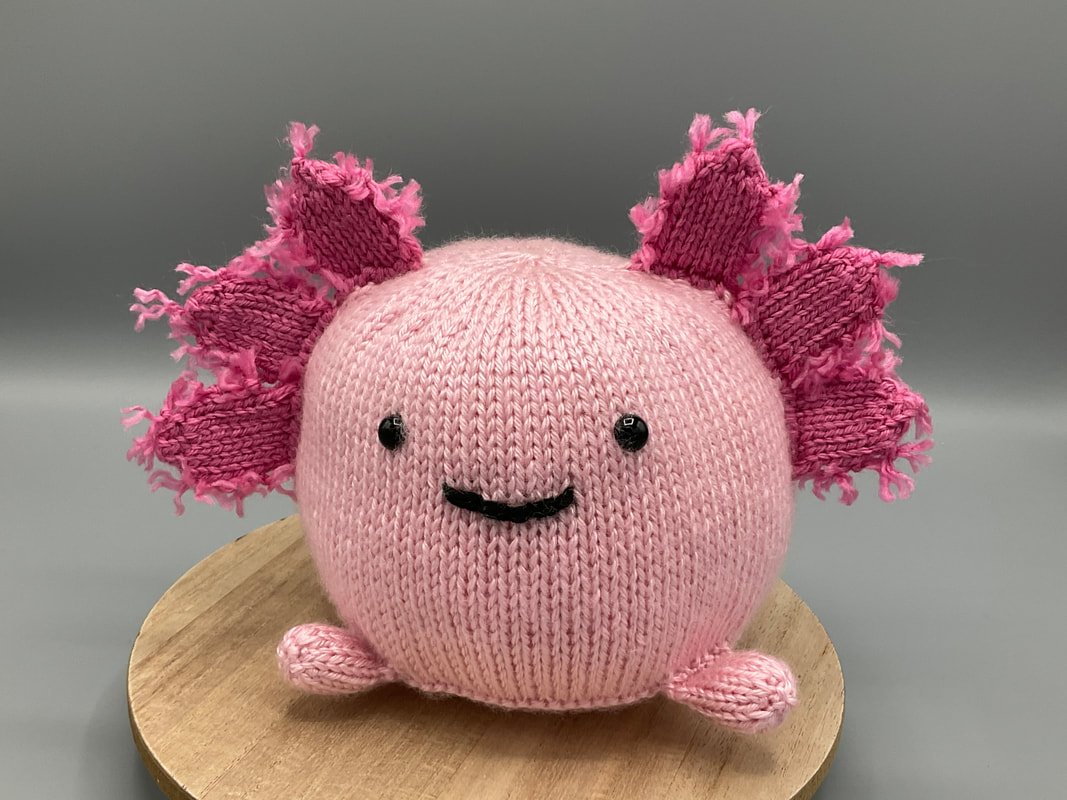 Blobby the Blob Fish Knitting pattern by ClaireKnits